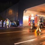 10-10-2017 - Tödlicher Verkehrsunfall am Portal des Umfahrungstunnel