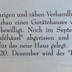 1996: Start Neubau des jetzigen Gerätehauses
