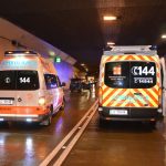 16.06.2017 - Bergeschereneinsatz nach Frontalzusammenstoß im Umfahrungstunnel