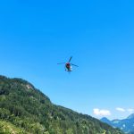 2021-07-23 THL: Absicherung/Einweisung Hubschrauberlandung