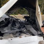 29.09.2021 - BRAND: Fahrzeugbrand nach Verkehrsunfall