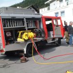 Der Rettungssatz wurde anfangs im LF-B verbaut.