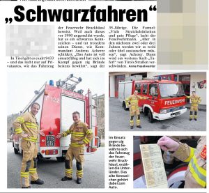 Bericht in der Kronenzeitung.