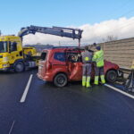 06.12.2022: THL: Verkehrsunfall mit eingeklemmter Person